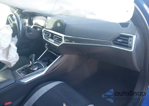 2022 BMW M3 Competition xDrive z USA, uszkodzony, nr VIN WBS43AY02NFM47476